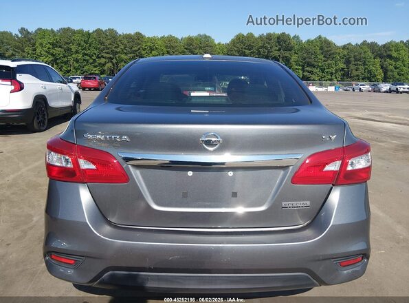 3N1AB7AP5KY303869 2019 NISSAN SENTRA Gray 