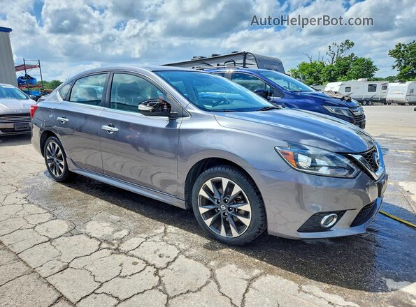 3N1AB7AP5KY320445 2019 NISSAN SENTRA Gray Передня права чверть