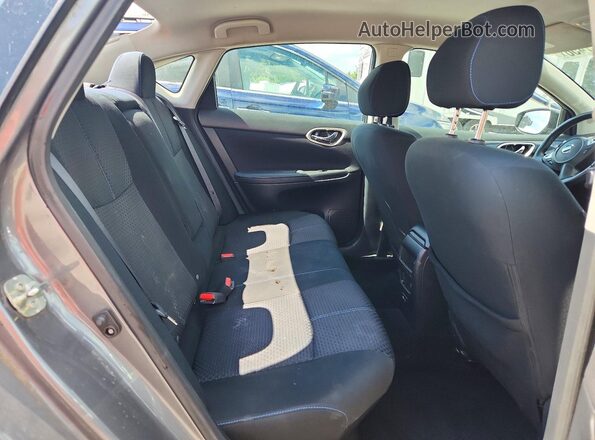 3N1AB7AP5KY320445 2019 NISSAN SENTRA Gray Вид задніх сидінь
