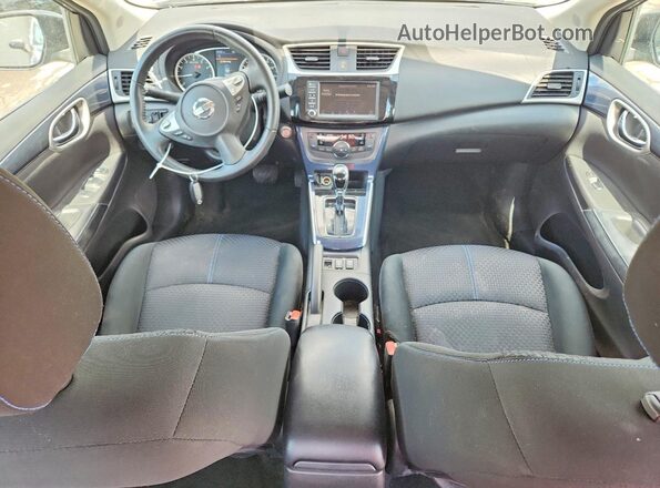 3N1AB7AP5KY320445 2019 NISSAN SENTRA Gray Вид панелі приладів