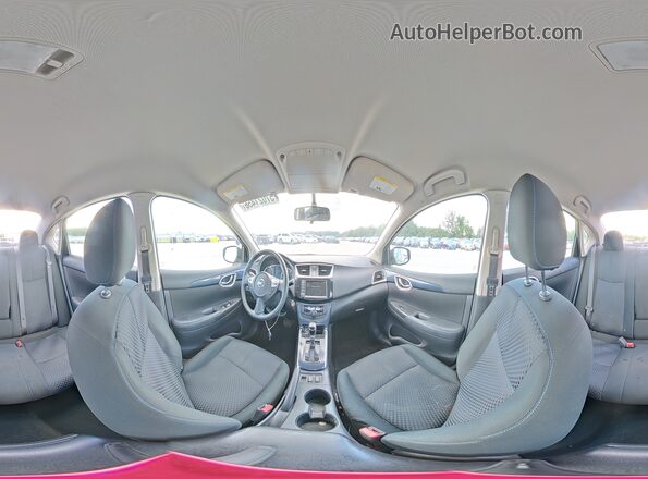 3N1AB7AP5KY320445 2019 NISSAN SENTRA Gray Вид наклейки з VIN-кодом