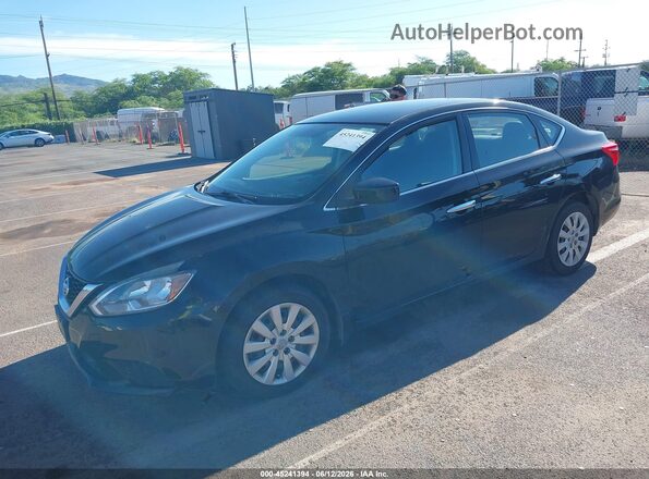 3N1AB7AP5KY331302 2019 NISSAN SENTRA Black Передня ліва чверть