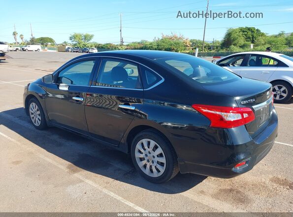 3N1AB7AP5KY331302 2019 NISSAN SENTRA Black Задня ліва чверть