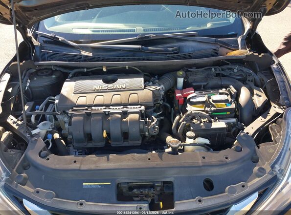 3N1AB7AP5KY331302 2019 NISSAN SENTRA Black Вид ззаду