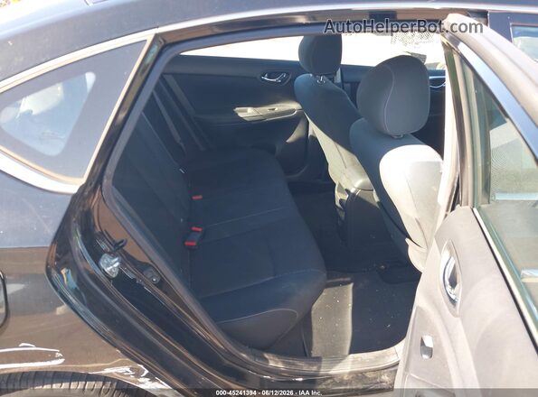 3N1AB7AP5KY331302 2019 NISSAN SENTRA Black Вид наклейки з VIN-кодом