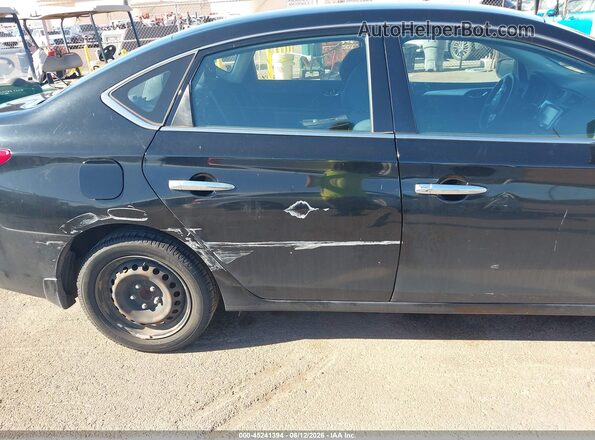3N1AB7AP5KY331302 2019 NISSAN SENTRA Black Вид спереду