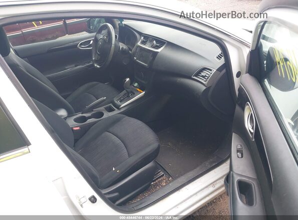 3N1AB7AP5KY333468 2019 NISSAN SENTRA White Vista interior delantera