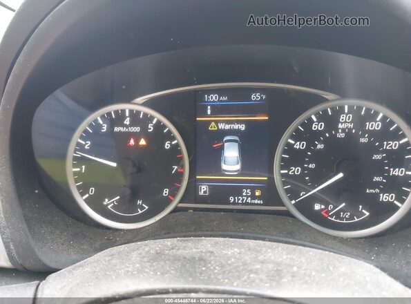 3N1AB7AP5KY333468 2019 NISSAN SENTRA White Vista de los asientos traseros