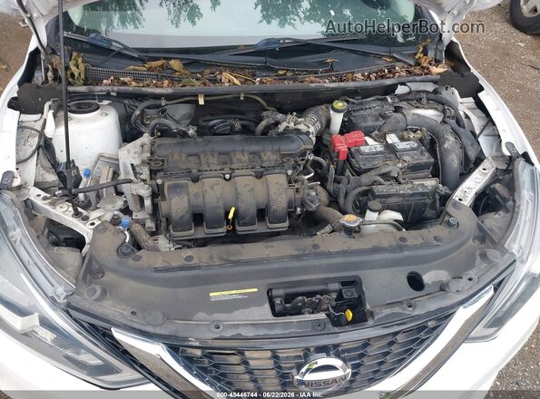 3N1AB7AP5KY333468 2019 NISSAN SENTRA White Vista trasera