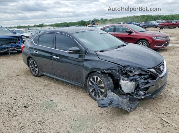 3N1AB7AP5KY335186 2019 NISSAN SENTRA Black Передня права чверть