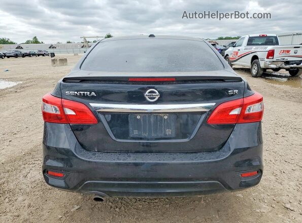 3N1AB7AP5KY335186 2019 NISSAN SENTRA Black Вид ззаду