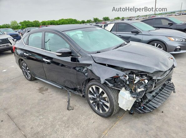 3N1AB7AP5KY343014 2019 NISSAN SENTRA Black Առջևի աջ