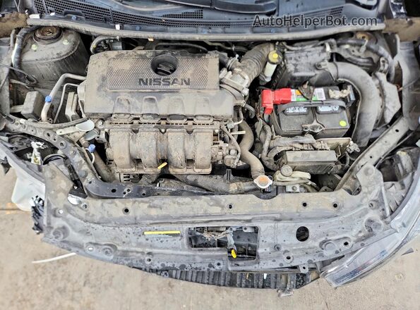 3N1AB7AP5KY343014 2019 NISSAN SENTRA Black Սալոնի հետևի տեսք