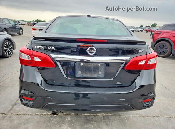 3N1AB7AP5KY343014 2019 NISSAN SENTRA Black Հետևի տեսք