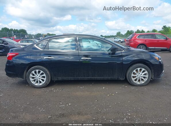 3N1AB7AP5KY355132 2019 NISSAN SENTRA Черный Панорамный вид салона 360°