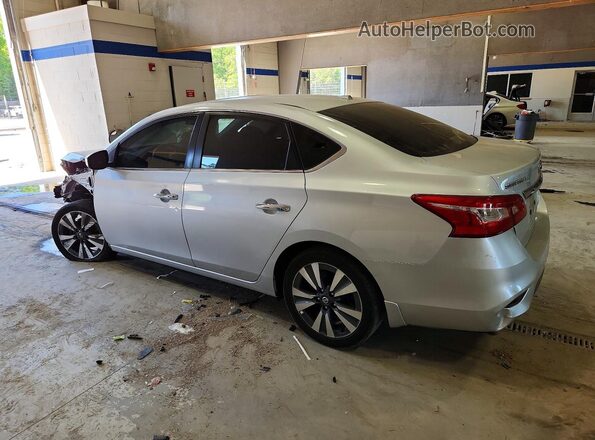 3N1AB7AP5KY361559 2019 NISSAN SENTRA Silver Հետևի ձախ
