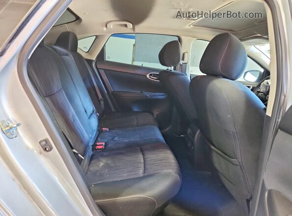 3N1AB7AP5KY361559 2019 NISSAN SENTRA Silver Հետևի նստատեղերի տեսք