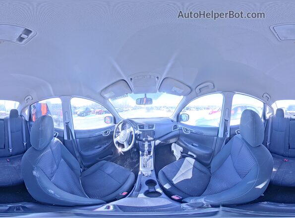 3N1AB7AP5KY366941 2019 NISSAN SENTRA Gray VIN კოდის სტიკერის ხედი