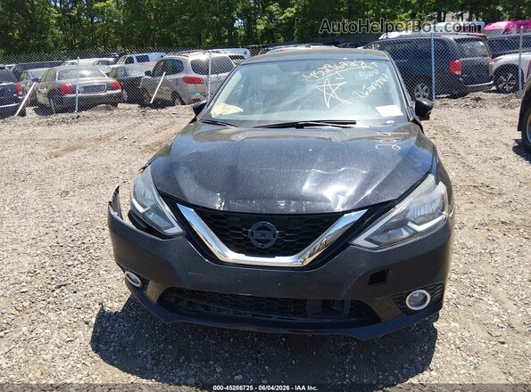 3N1AB7AP5KY388101 2019 NISSAN SENTRA Black Widok deski rozdzielczej