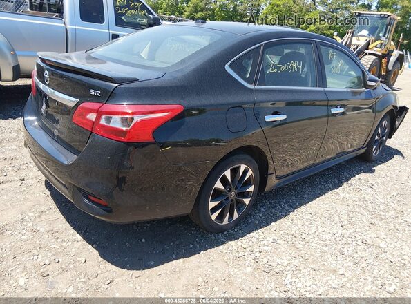 3N1AB7AP5KY388101 2019 NISSAN SENTRA Black Tył prawy