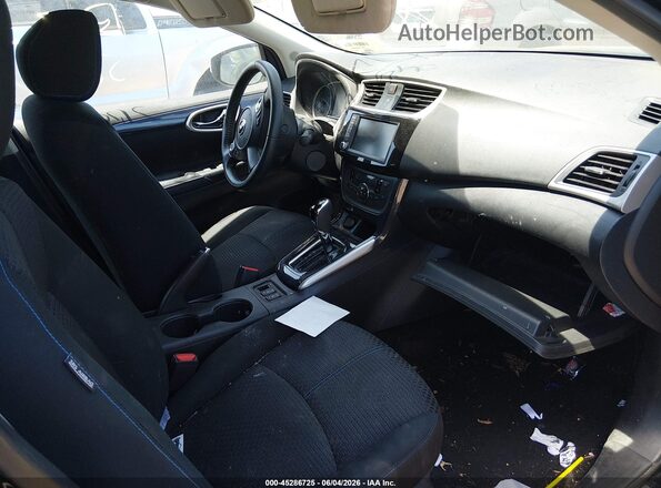 3N1AB7AP5KY388101 2019 NISSAN SENTRA Black Widok wnętrza z przodu