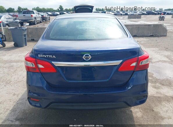 3N1AB7AP5KY396747 2019 NISSAN SENTRA Blue 