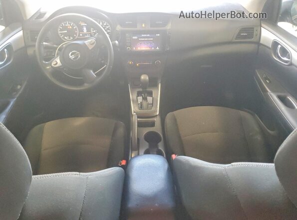 3N1AB7AP5KY397901 2019 NISSAN SENTRA Black წინა პანელის ხედი