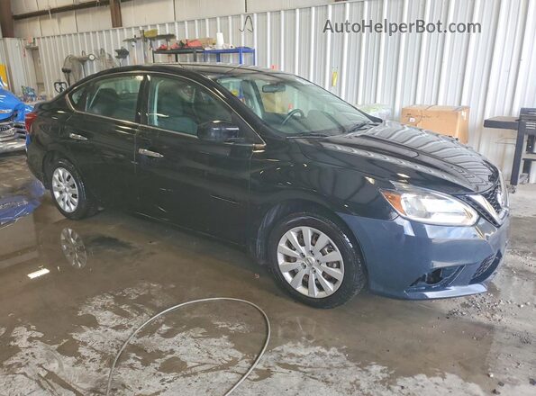 3N1AB7AP5KY397901 2019 NISSAN SENTRA Black წინა მარჯვენა