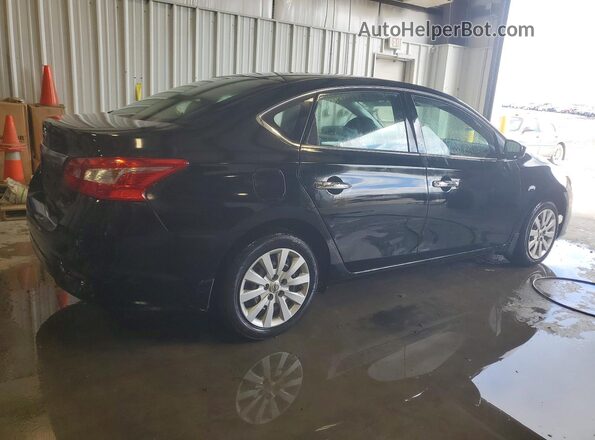 3N1AB7AP5KY397901 2019 NISSAN SENTRA Black უკანა მარჯვენა