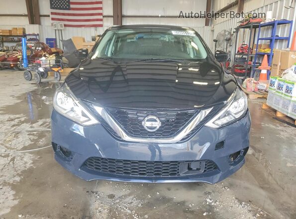 3N1AB7AP5KY397901 2019 NISSAN SENTRA Black წინა ხედი