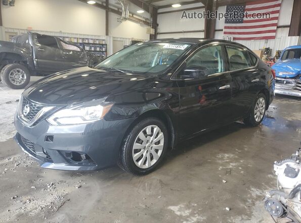 3N1AB7AP5KY397901 2019 NISSAN SENTRA Black სალონის 360-გრადუსიანი ხედი