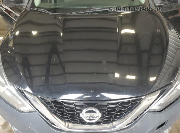 3N1AB7AP5KY397901 2019 NISSAN SENTRA Black VIN კოდის სტიკერის ხედი