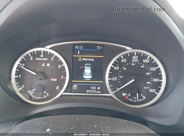 3N1AB7AP5KY400022 2019 NISSAN SENTRA White Вид задніх сидінь