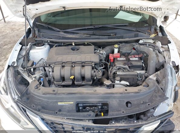3N1AB7AP5KY400022 2019 NISSAN SENTRA White Вид ззаду