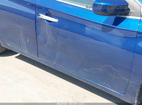 3N1AB7AP5KY415281 2019 NISSAN SENTRA Blue Панорамний вид салону 360°