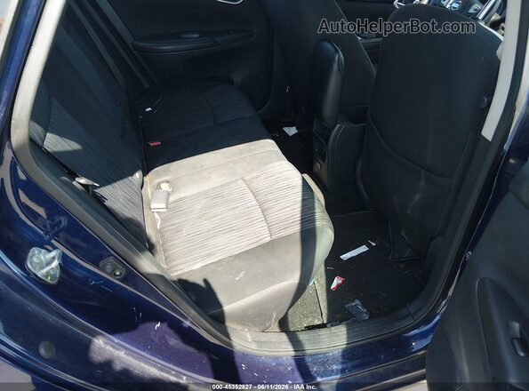 3N1AB7AP5KY415281 2019 NISSAN SENTRA Blue Вид наклейки з VIN-кодом