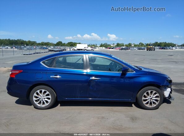 3N1AB7AP5KY415281 2019 NISSAN SENTRA Blue 