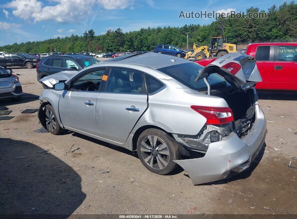 3N1AB7AP5KY427527 2019 NISSAN SENTRA Silver Rear left