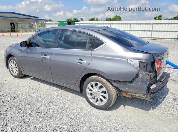3N1AB7AP5KY432050 2019 NISSAN SENTRA Gray Tył lewy
