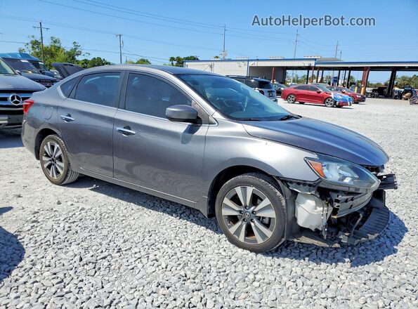 3N1AB7AP5KY435286 2019 NISSAN SENTRA Charcoal Առջևի աջ