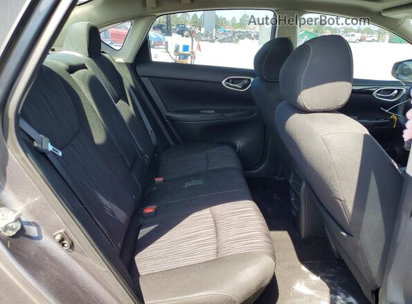 3N1AB7AP5KY435286 2019 NISSAN SENTRA Charcoal Հետևի նստատեղերի տեսք