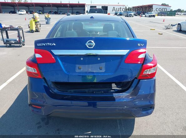 3N1AB7AP5KY437345 2019 NISSAN SENTRA Blue 