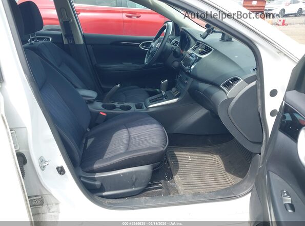 3N1AB7AP6GL644606 2016 NISSAN SENTRA Белый Вид салона спереди