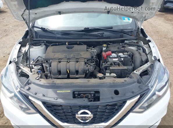 3N1AB7AP6GL644606 2016 NISSAN SENTRA Белый Вид сзади