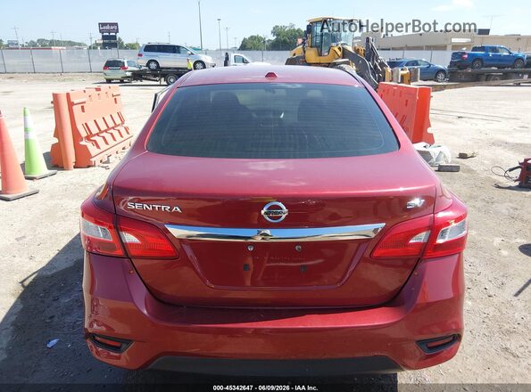 3N1AB7AP6GL653287 2016 NISSAN SENTRA Red 