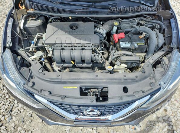 3N1AB7AP6GL659137 2016 NISSAN SENTRA Gray Vista interior trasera