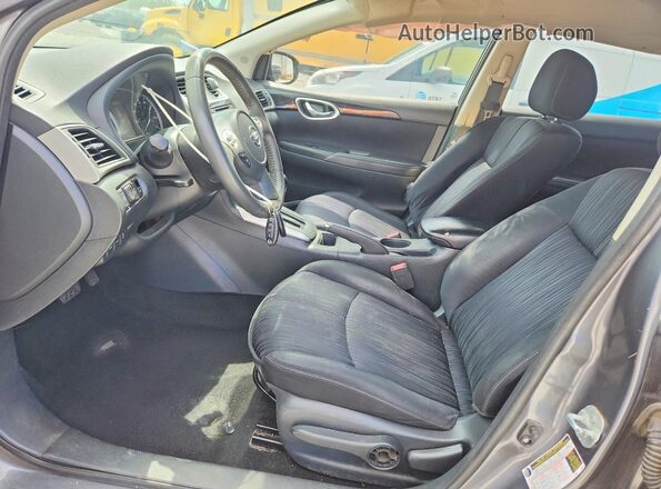 3N1AB7AP6GL659137 2016 NISSAN SENTRA Gray Vista interior delantera