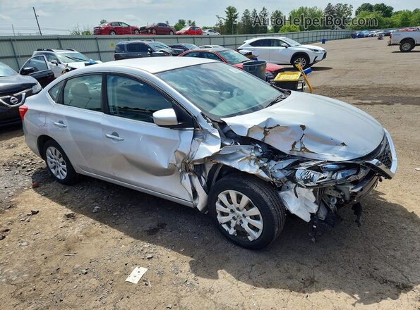 3N1AB7AP6GL679954 2016 NISSAN SENTRA Silver Առջևի աջ