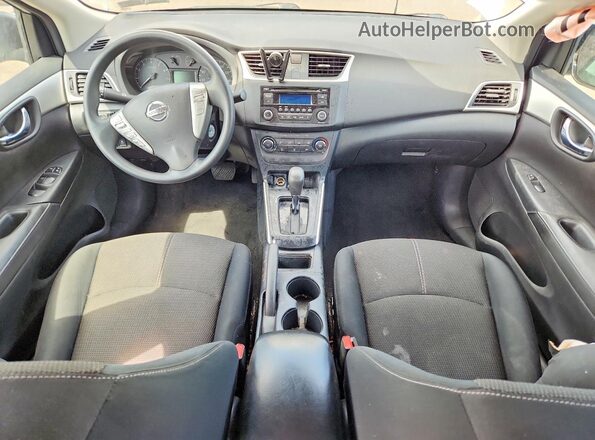 3N1AB7AP6GL679954 2016 NISSAN SENTRA Silver Առջևի վահանակի տեսք