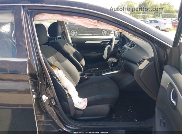3N1AB7AP6GY217171 2016 NISSAN SENTRA Black Front interior view
